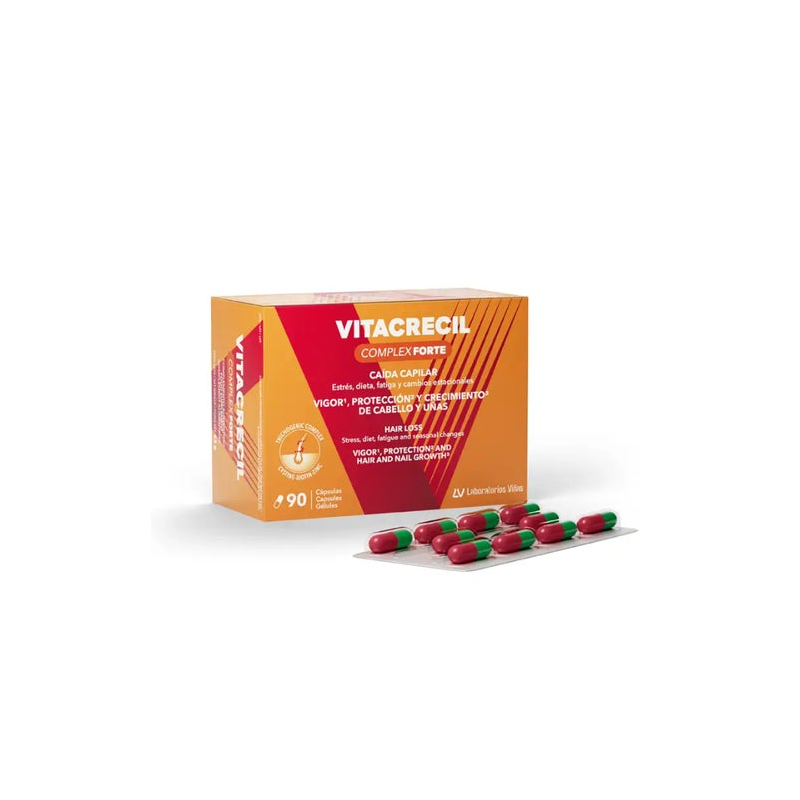 VITACRECIL COMPLEX FORTE hair and nails capsules 90 units