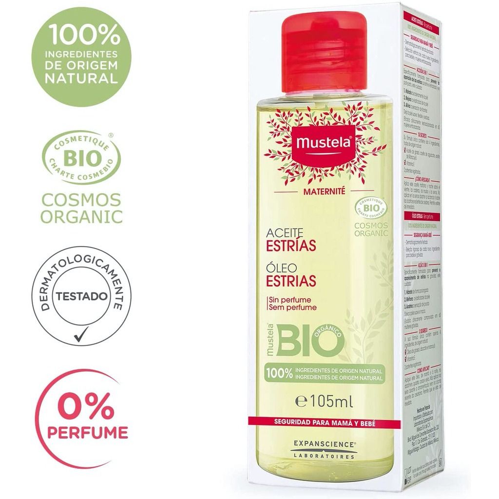 MUSTELA MATERNITY BIO oil for preventing stretch marks 105 ml