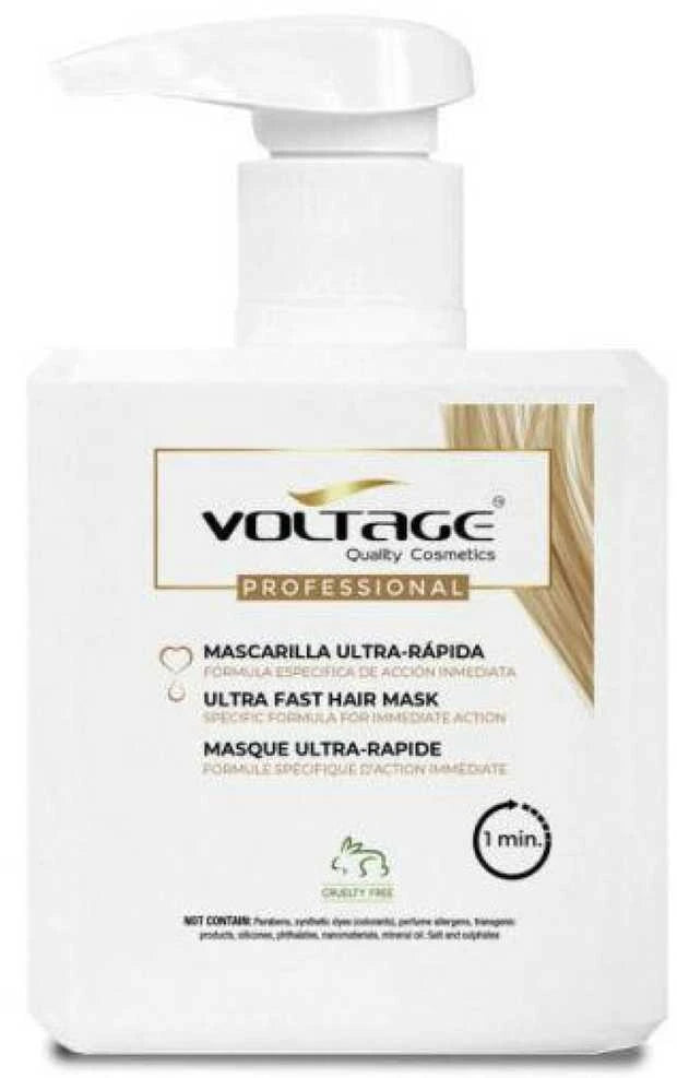 VOLTAGE COSMETICS ULTRA-RÁPIDA mascarilla 1 minuto 500 ml