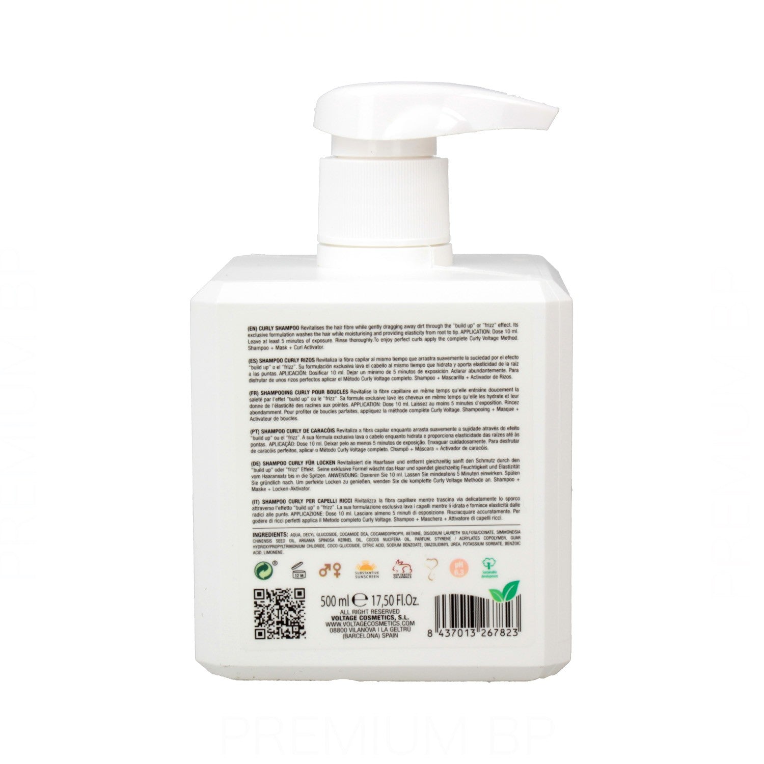 VOLTAGE COSMETICS CURLY METHOD CURLS mask 500 ml