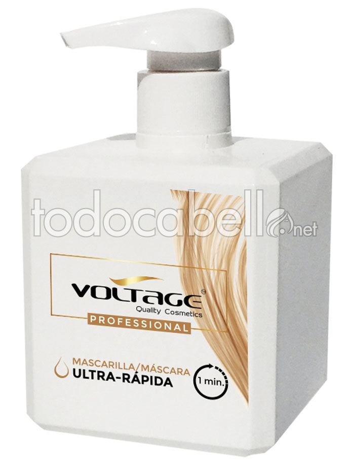 VOLTAGE COSMETICS ULTRA-RÁPIDA mascarilla 1 minuto 500 ml