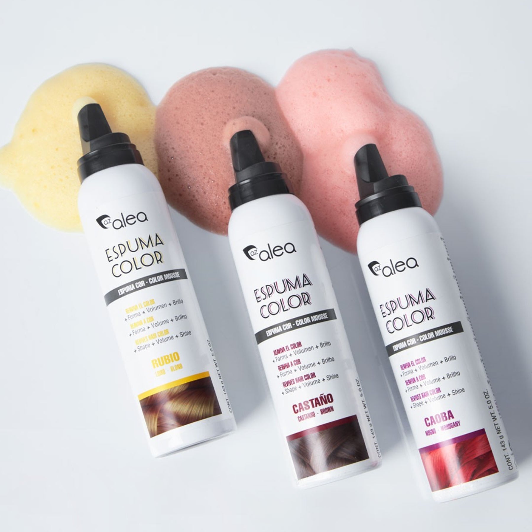 AZALEA COLOR FOAM #mahogany 200 ml