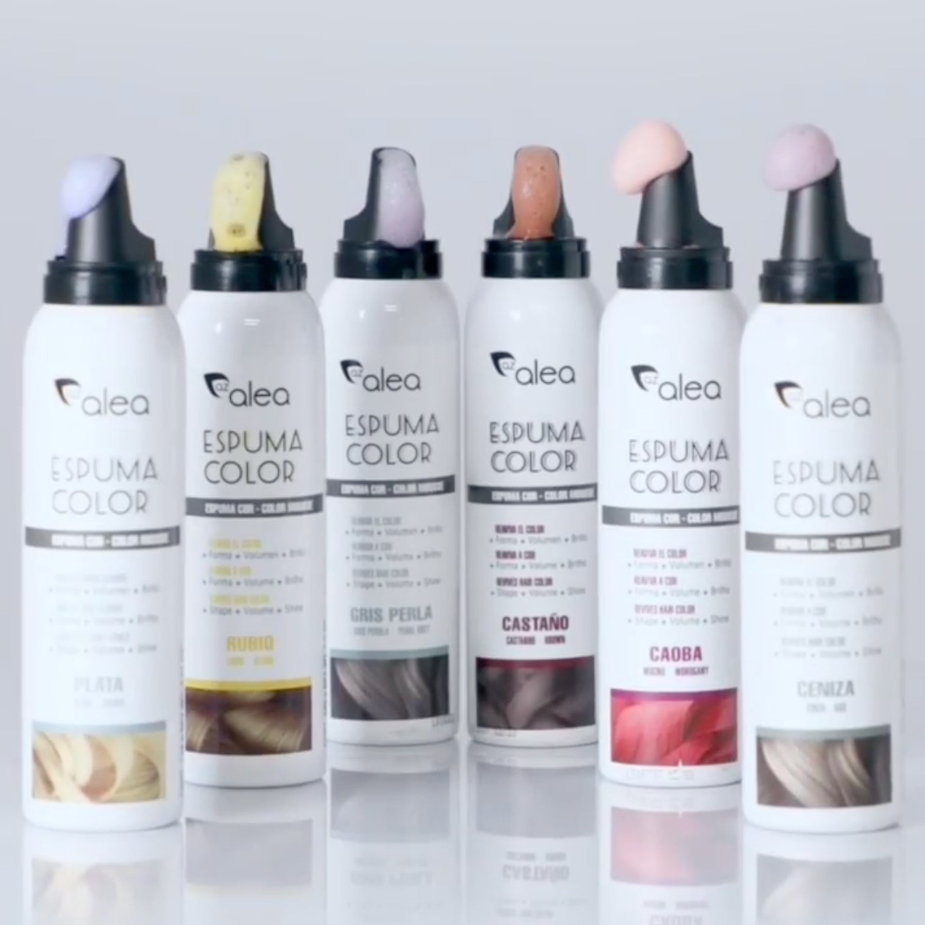 AZALEA COLOR FOAM #silver 200 ml