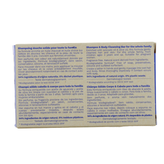 MUSTELA BIO solid shampoo 75 gr
