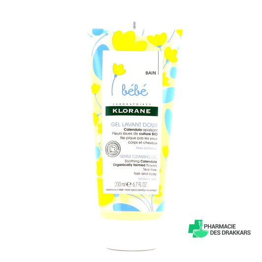 KLORANE BÉBÉ gentle cleansing gel 200 ml
