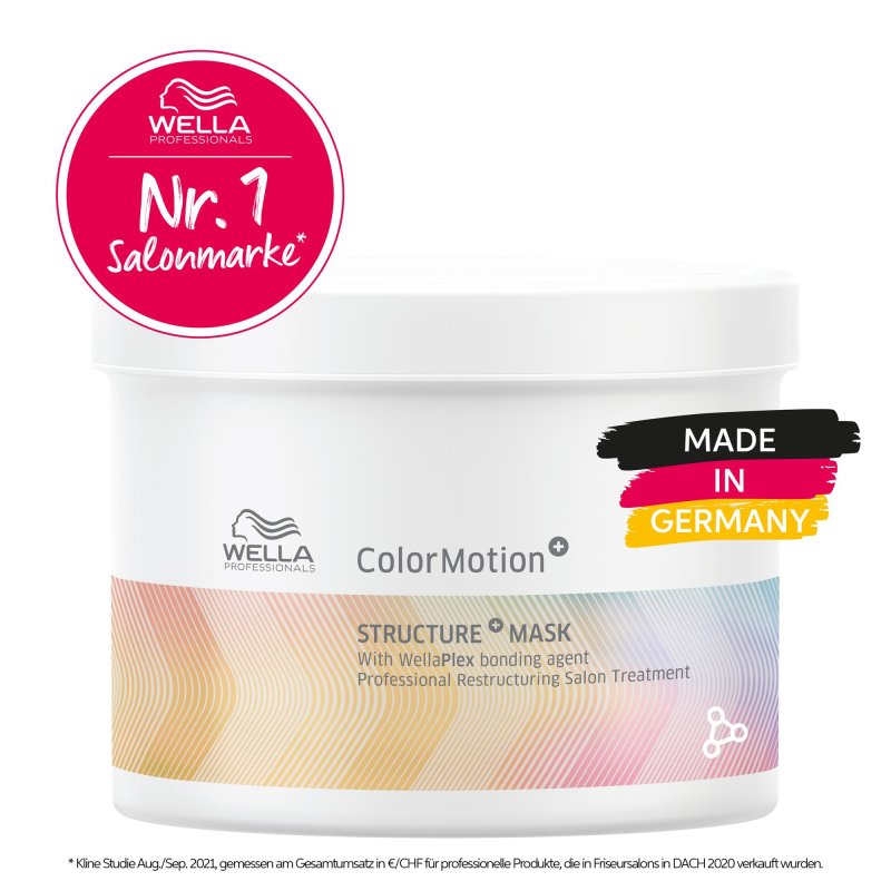 WELLA PROFESSIONALS COLORMOTION+ Structure+ Mask Color protection Dyed hair 500 ml