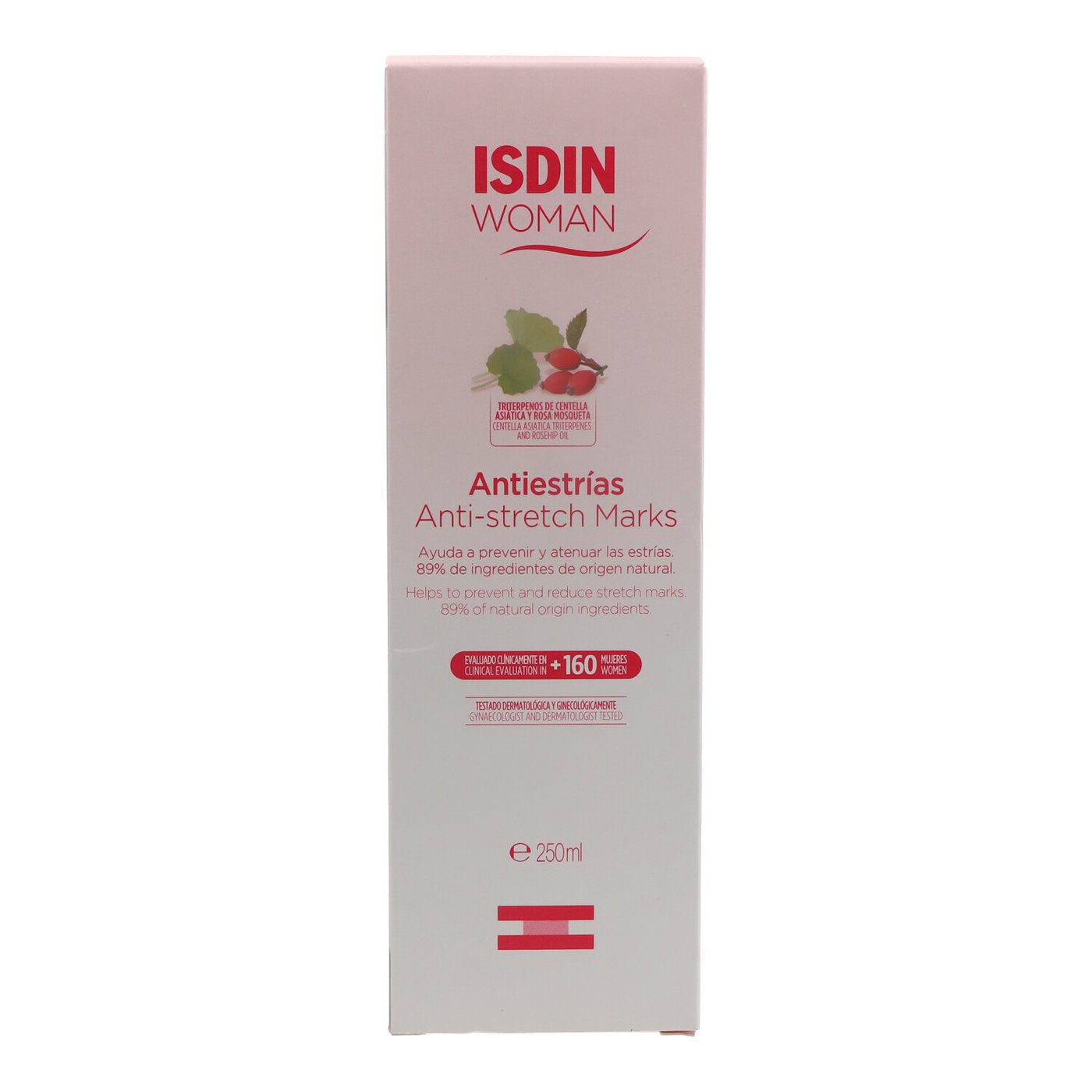 ISDIN WOMAN crema antiestrías 250 ml