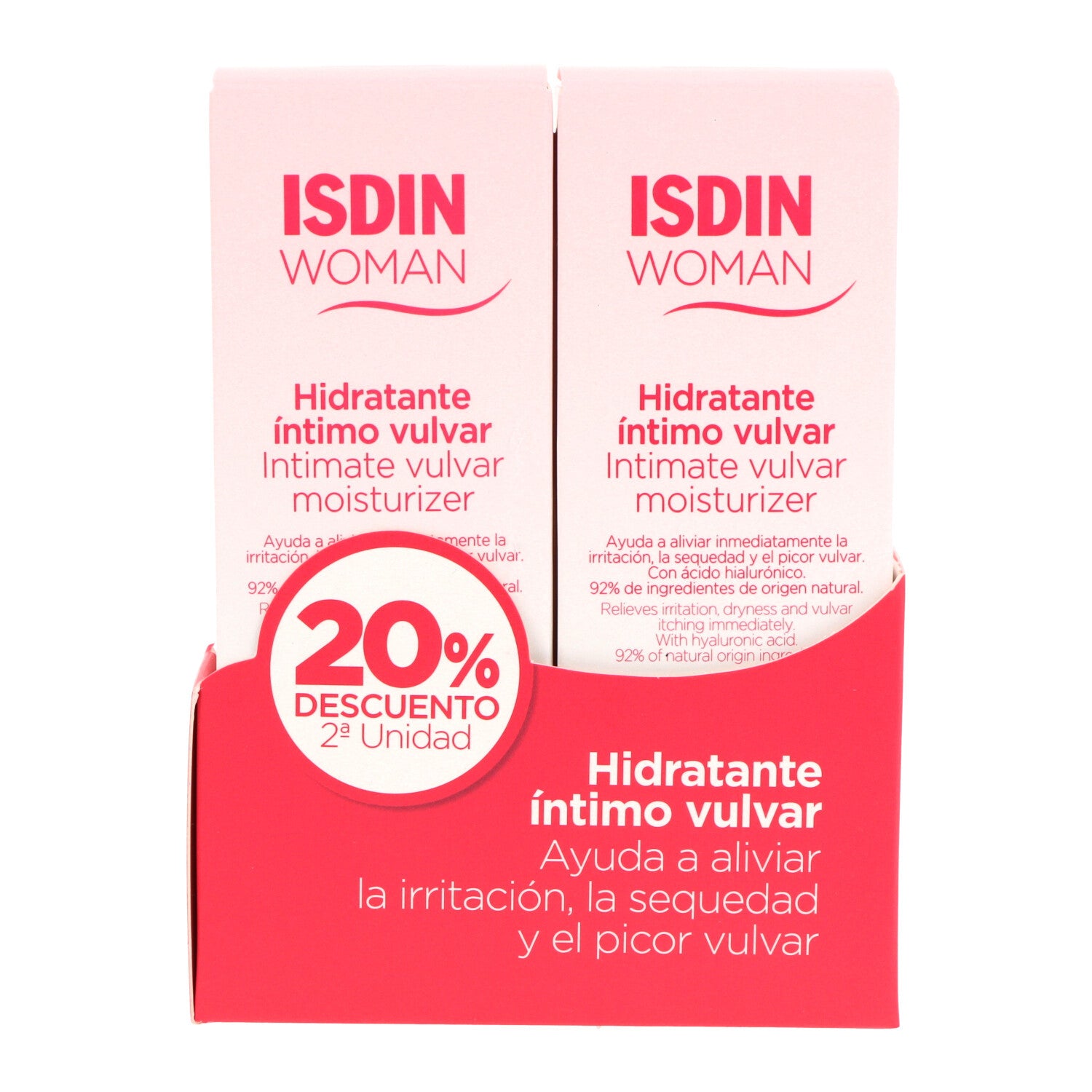 ISDIN WOMAN vulvar moisturizing duo 2 x 30 gr