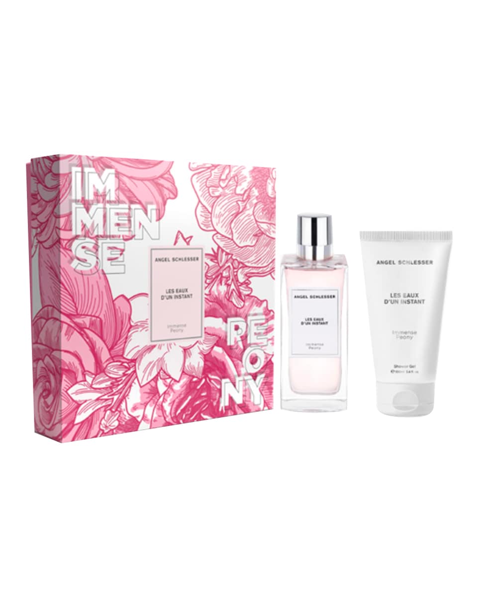 ANGEL SCHLESSER LES EAUX D'UN INSTANT IMMENSE PEONY CASE 2 pcs