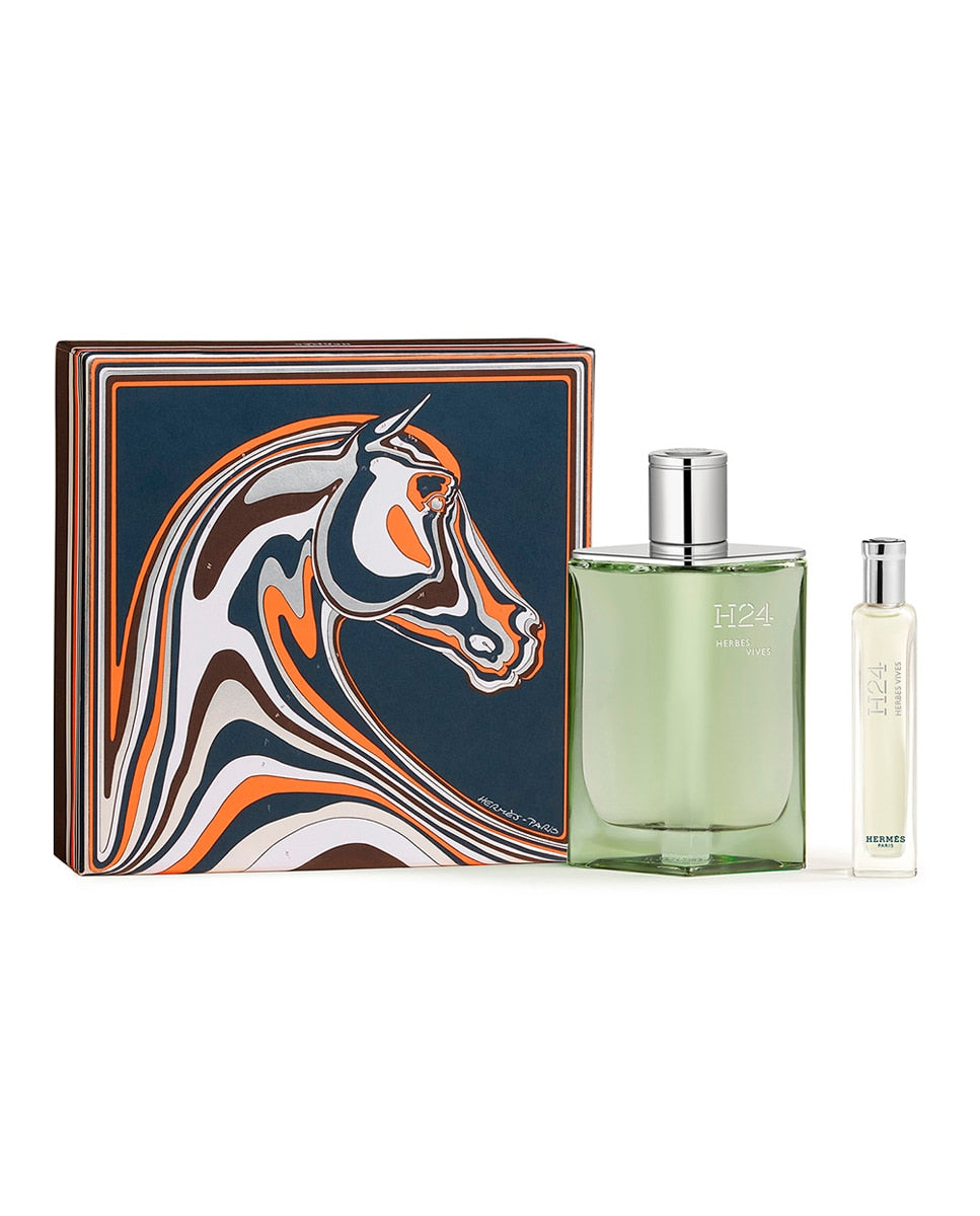 HERMÈS H24 HERBES VIVES 2-piece case