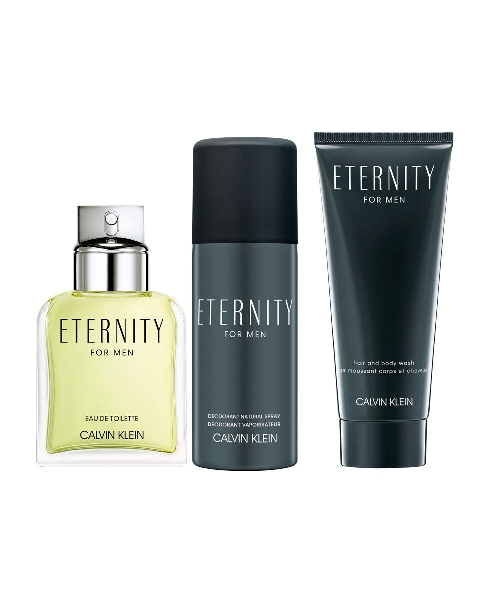CALVIN KLEIN ETERNITY FOR MEN 3-piece set