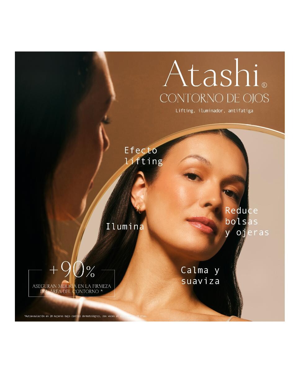 ATASHI RITUAL IMMEDIATE LIFTING EFFECT FIRMNESS, LUMINOSITY AND ANTI-WRINKLE SET OF 4