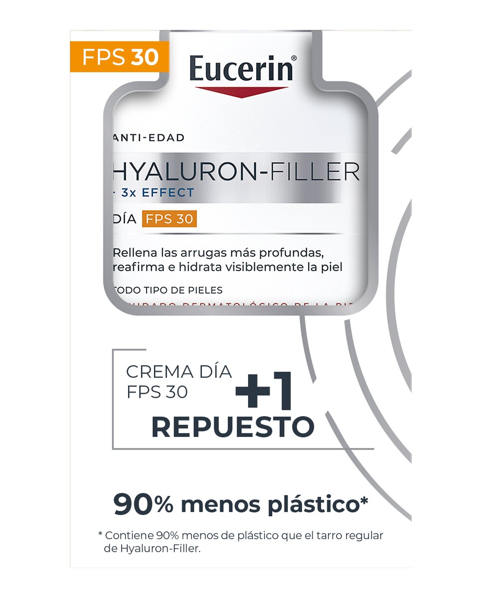 EUCERIN HYALURON FILLER DAY SPF30 + REFILL 2 u