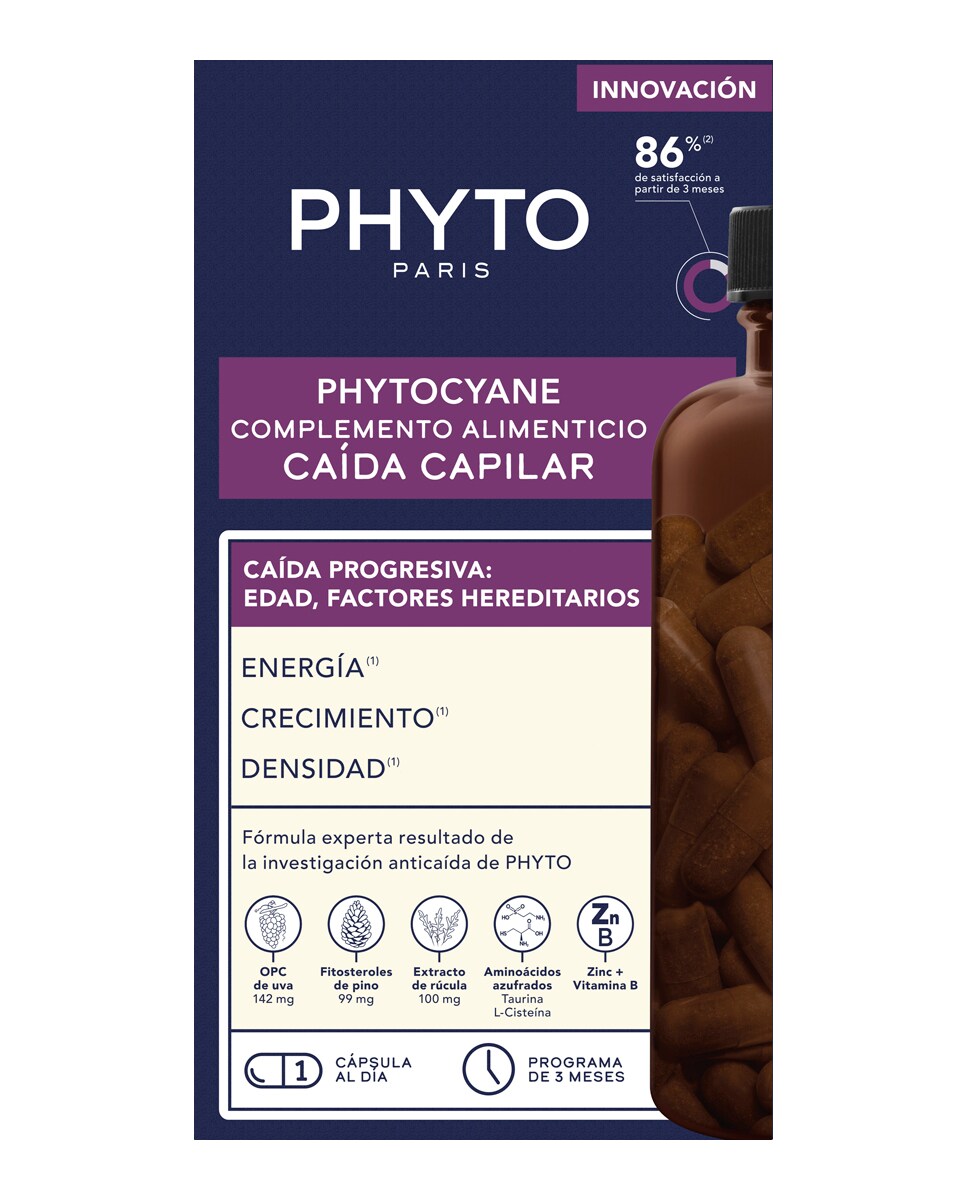 PHYTOCYANE anti-hair loss food supplement 84 capsules