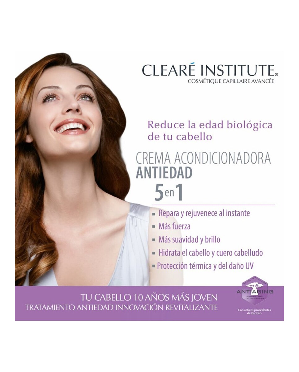 CLEARÉ INSTITUTE ANTI-AGING conditioning cream 200 ml