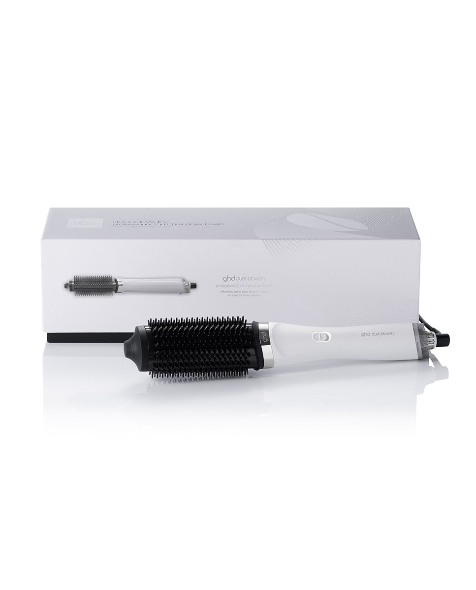 ghd duet blowdry 2 in 1 hairdryer brush #white 1 u