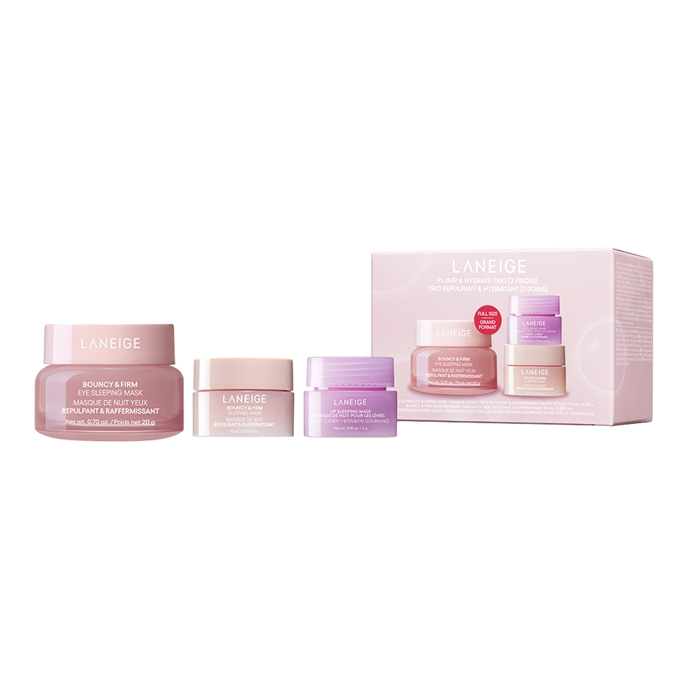 LANEIGE PLUM &amp; HYDRATE TRIO CASE 3 pcs
