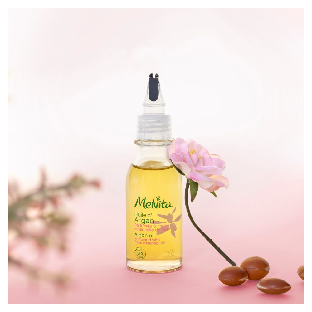 MELVITA BEAUTY OILS rose scented argan oil 50 ml