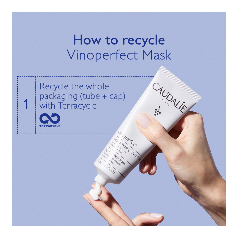 CAUDALIE VINOPERFECT mascarilla peeling glicólico 75 ml