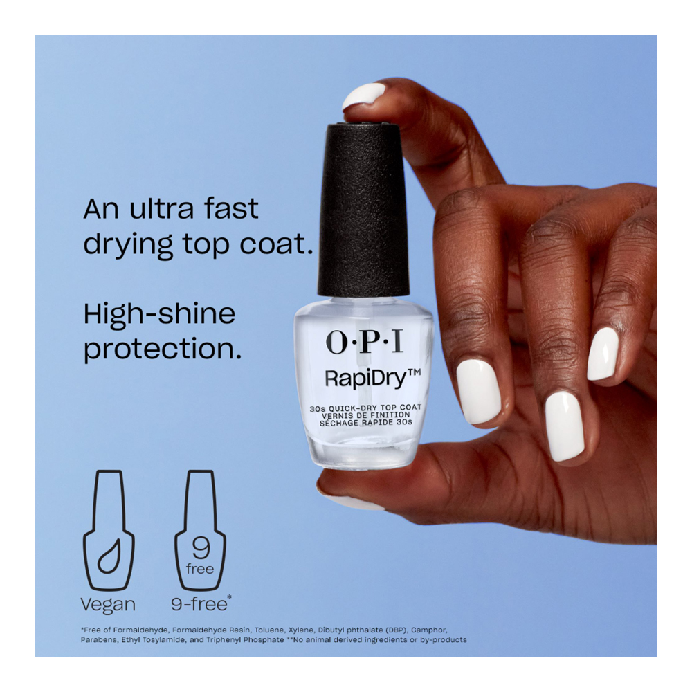 OPI RAPIDRY Top Coat Quick Drying Treatment 15 ml